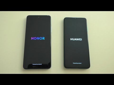 Honor 10X Lite vs Huawei Y6P  Boot animation