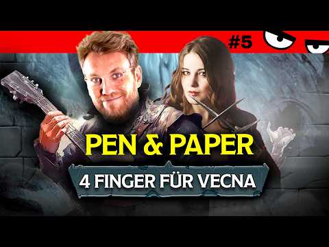 Video Thumbnail: Pen & Paper DUNGEONS & DRAGONS - 4 FINGER FÜR VECNA | Nachts im Museum des Bösen #1