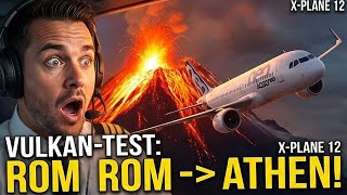 Testflug Vulkan zu Zwei von Rom nach Athen