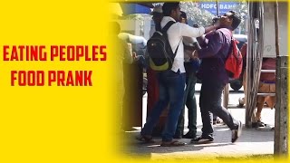 preview picture of video 'EATING PEOPLES FOOD PRANK IN INDIA (Inspiried by fouseyTUBE) iDiOTUBE'