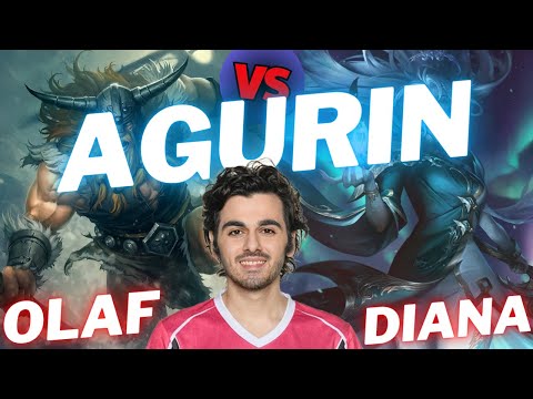 AGURIN | OLAF VS DIANA | JNG GAMEPLAY | Patch 15.11 / Season 15 | #LeagueofLegends