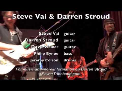 Steve Vai & Darren Stroud - incredible guitar jam live (part 2)