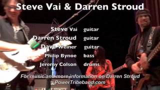 Steve Vai & Darren Stroud - incredible guitar jam live (part 2)