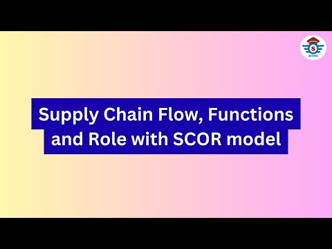 Supply Chain Flow - Step by Step Guide with SCOR Model & Roles