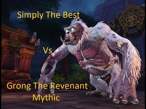 Simply The Best Vs Grong The Revenant Mythic - Retribution Paladin PoV