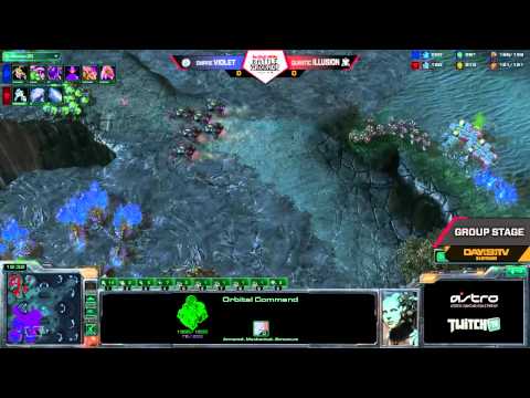 viOLet (Z) vs Illusion (T) G1 Red Bull Battlegrounds Austin Group A - Day 1