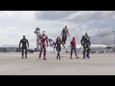 ابطال مارفل على اغنية لاي لاي لاي لاي لاي لاي