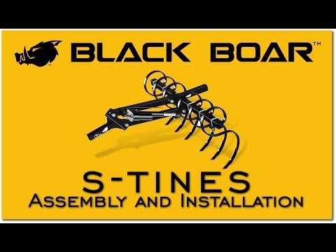 Black Boar S-Tines: Assembly and Installation