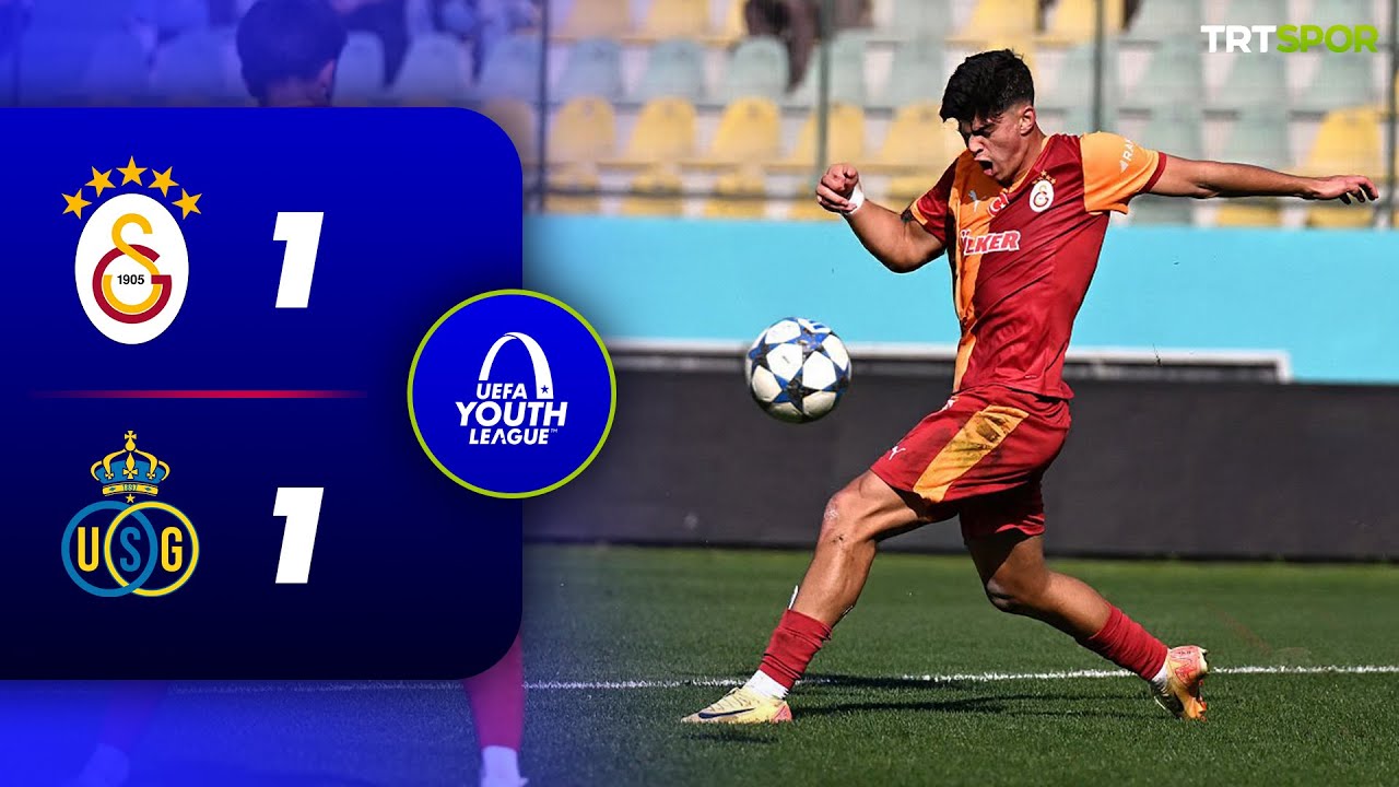 UEFA Gençlik Ligi | Galatasaray - U.S Gilloise (Özet)