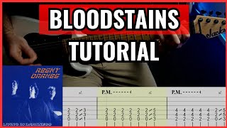 Learn To Play Agent Orange   Bloodstains on Guitar FULL Tutorial (with tabs)