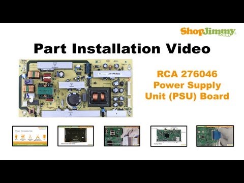 TV Part Number Identification Guide for Vizio Power Supply Unit PSU Boards LCD LED Plasma TVs