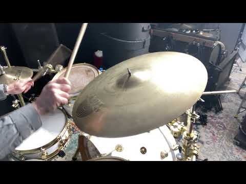 Sabian - 21" AA Dry Ride Cymbal 3162g 1980's image 11
