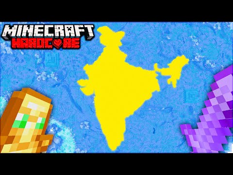Bulky Star - I BUILD *INDIA* in Minecraft Hardcore (Hindi)