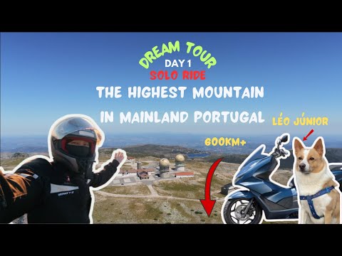 Solo Ride to Serra da Estrela 🌟 | Day 1 | From Lisbon City | Portugal | Ep-57 |