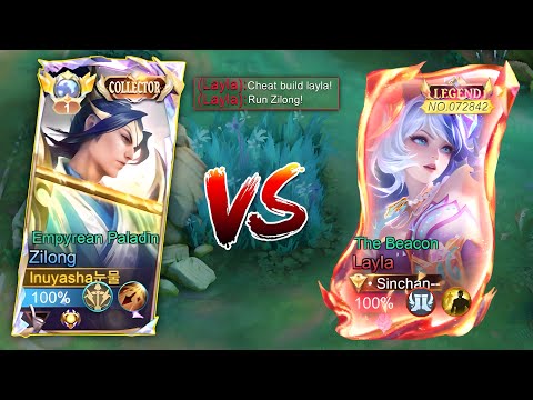 ZILONG VS WORLD LEGEND LAYLA 😳 | WALANG URUNGAN, PALAGAN NA!