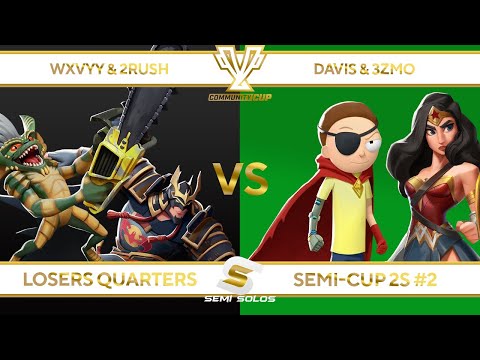 Losers Quarters Semi-CUP 2s #2- Wxvyy & 2Rush VS DavisMVS & 3Zmo - Multiversus Tournament