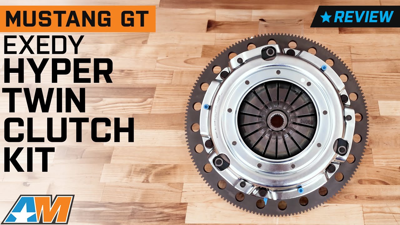 2011-2017 Mustang GT Exedy Hyper Twin Series Organic Clutch Kit Review