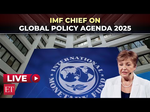 IMF Managing Director Kristalina Georgieva speaks on Global Policy Agenda 2025 | Live