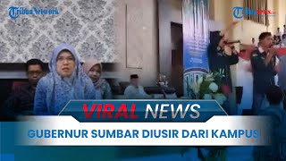 VIRAL NEWS: Gubernur Sumbar Diusir Mahasiswa di Kampus, Rektor UIN Bukittinggi Minta Maaf