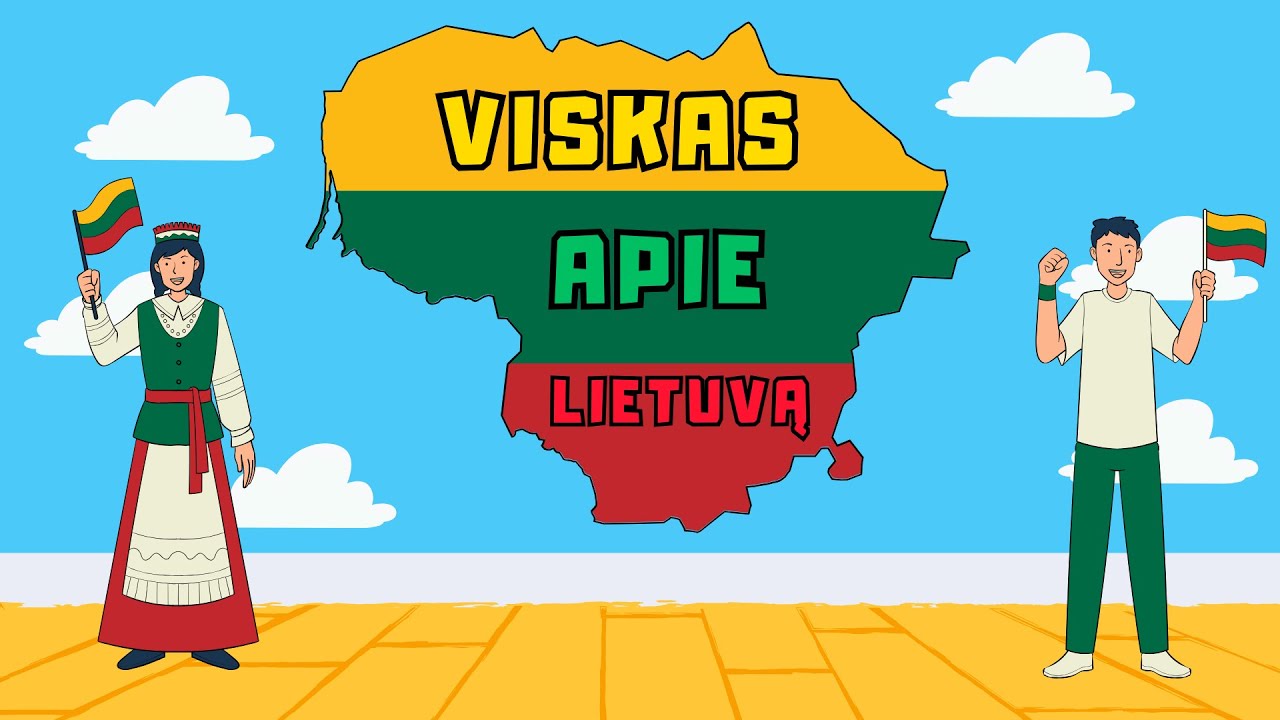 Viktorina apie Lietuvą. Įdomūs faktai. Mokomės smagiai ir Vevi.