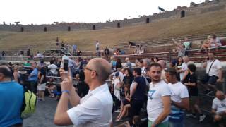 David Gilmour in Pompeii - The Enterance!