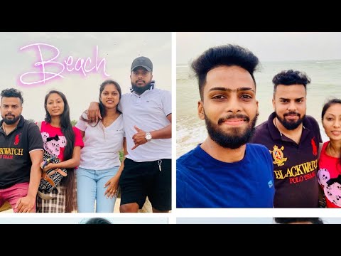 2023 1st beach memory .. නව වසරේ පළමු බීච් අද්දැකීම  😍 08/01/2023