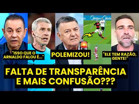 BIZARRO??? “Isso que o ARNALDO CEZAR COELHO FALOU só…” | TEVE POLÊMICA em FLAMENGO x SÃO PAULO?