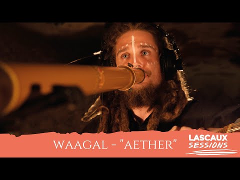 WAAGAL - Aether / Lascaux Sessions || Percussive fingerstyle guitar Didgeridoo Kashaka Live Looping