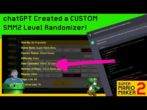 Daily Random Super Mario Maker 2 Level Using My NEW CUSTOM CODED SMM2 LEVEL Generator