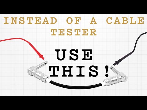 How To Test Patch Cables Without Taking Them Off Your Pedalboard!