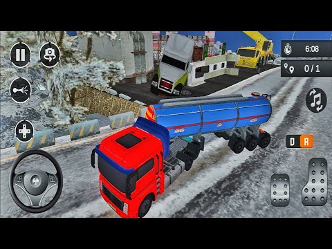 Oil Tanker Transport Driving Simulator| Tanker Simulator Gameplay| Android Gameplay
