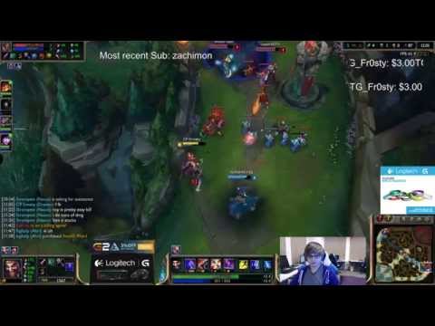C9 Sneaky vs Keith - Draven vs Lucian - Bot Lane - Full Game #8