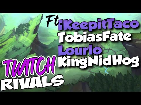 MY TWITCH RIVALS TEAM IS STACKED | IkeepitTaco, Tobias Fate, Lourlo, KingNidhogg - League of Legends