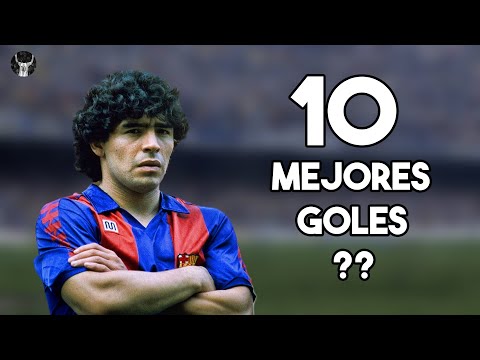What are the 10 BEST goals of Diego Maradona?