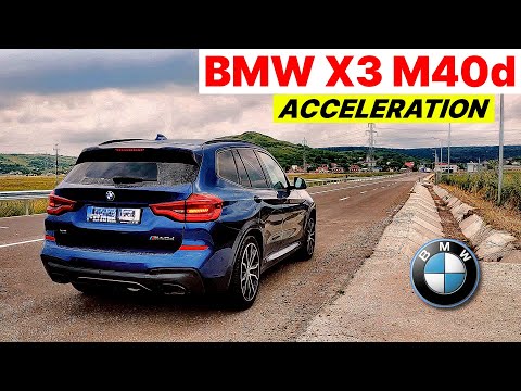 BMW X3 M40d acceleration 0-100, 1/4 mile, 60-100, 80-120 | G01 | 2021 | xDrive | GPS results