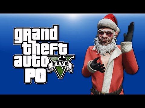 GTA 5 PC Online Funny Moments - XMAS DLC! Santa, Shopping, Yacht Dive Glitch! (BEFORE THE SNOW!)