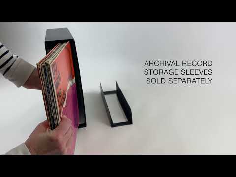 Vinyl Record Storage Box - Product Demo