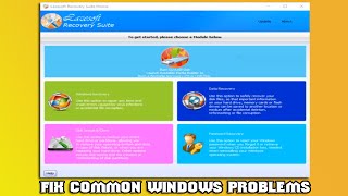 Fix Common Windows Problems
