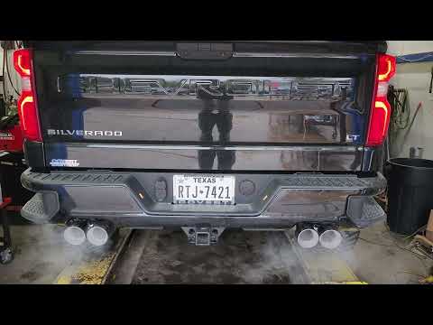 2021 Chevrolet Silverado 5.3 Flowmaster Outlaw and tips
