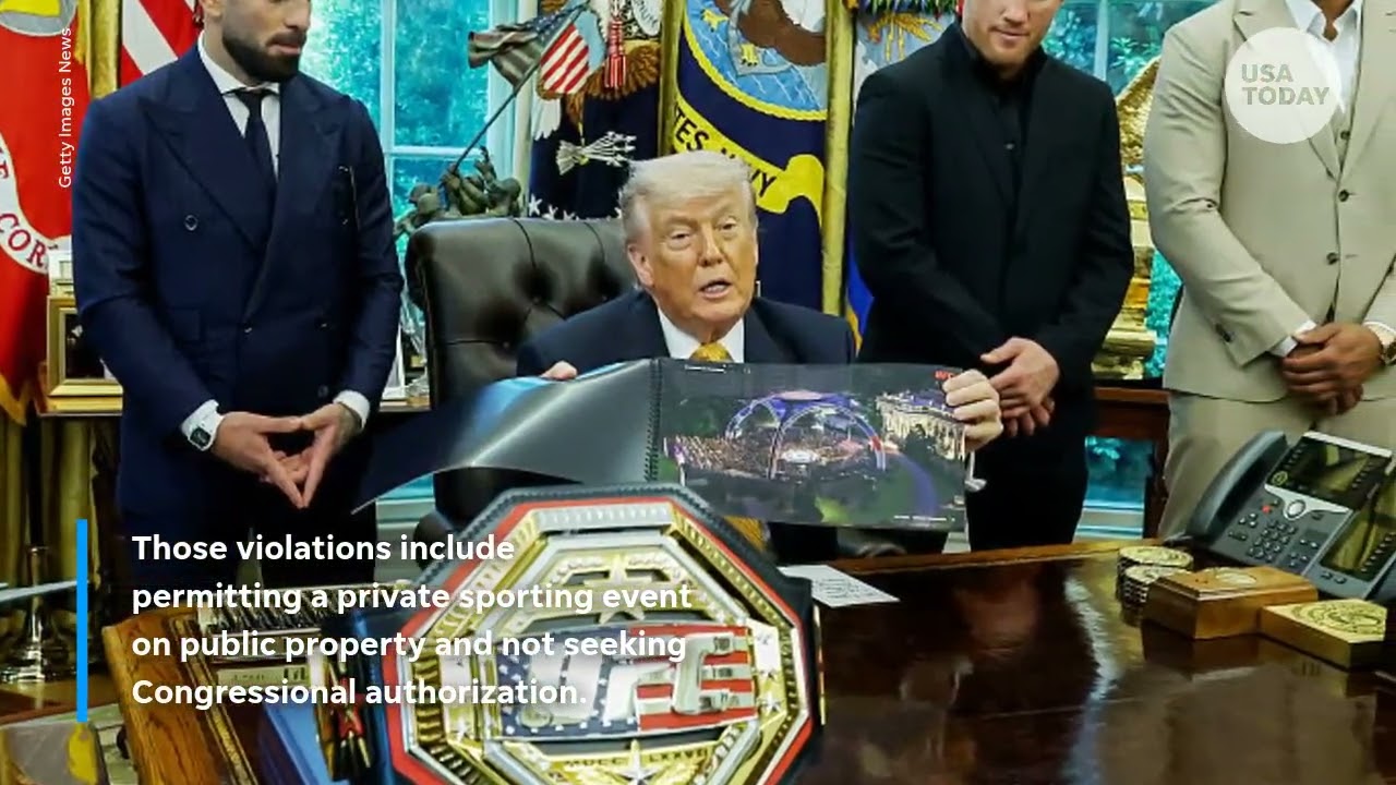 Lawsuit filed to halt UFC Freedom 250 at White House over violations