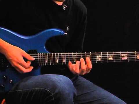 Harmonic Minor Lick with Alternate Picking Technique - Lead Guitar Lesson