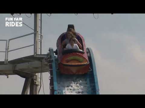 Jungle River   Danter Attractions - Newcastle Hoppings 2020 - Reverchon Log Flume