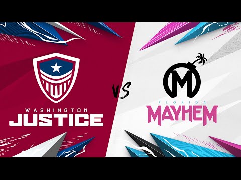 Losers Round 1 |  @WashingtonJustice  vs  @FLMayhem   | Kickoff Clash Tournament | Day 2