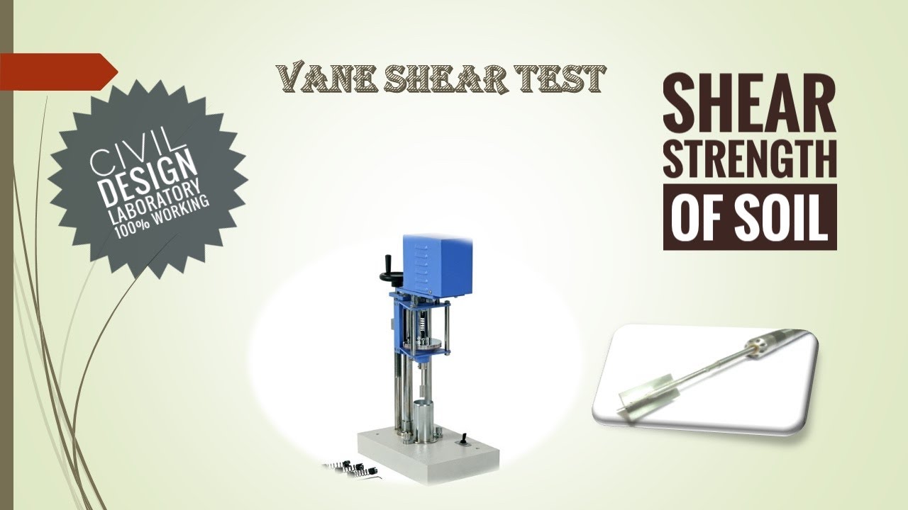 Vane Shear Test of a soil sample | Shear Strength of soil