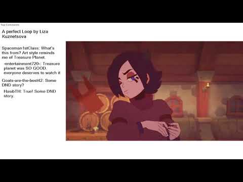 Top Reddit Video - Oddly SATISFYING: A perfect Loop by Liza Kuznetsova