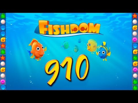 Fishdom: Deep Dive level 910