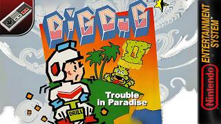 Longplay of Dig Dug II: Trouble in Paradise