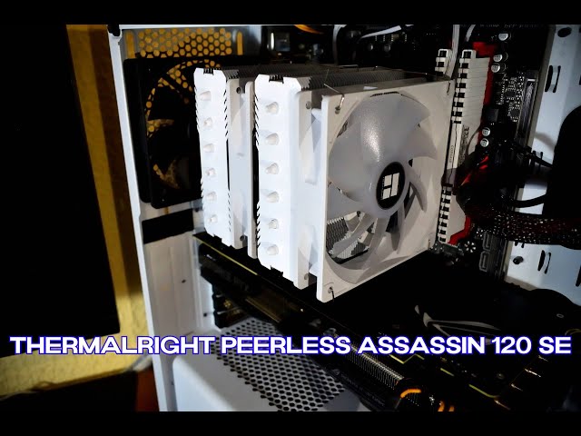 Vídeo relacionado con Thermalright Assassin 120 Digital Black - Refrigerador de CPU con torre doble y ventiladores dobles, pantalla digital AM4/AM5, Intel LGA1851/1700/115X/1200