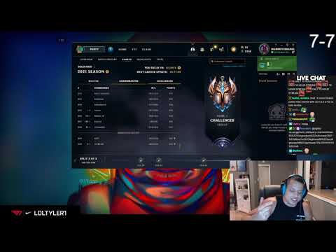 Tyler1 is getting close to Challenger