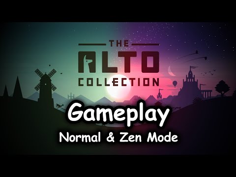 Alto's Adventure (2015) & Alto's Odyssey (2018) • Gameplay